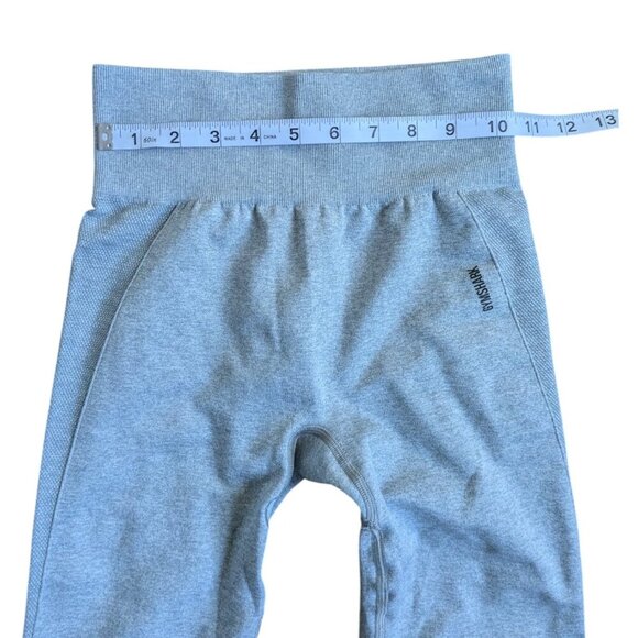 Gymshark Flex High-Waisted Grey Seamless Leggings Women Size Small - Picture 4 of 7
